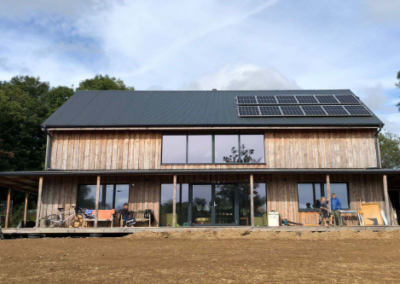 Off grid family home in Wales